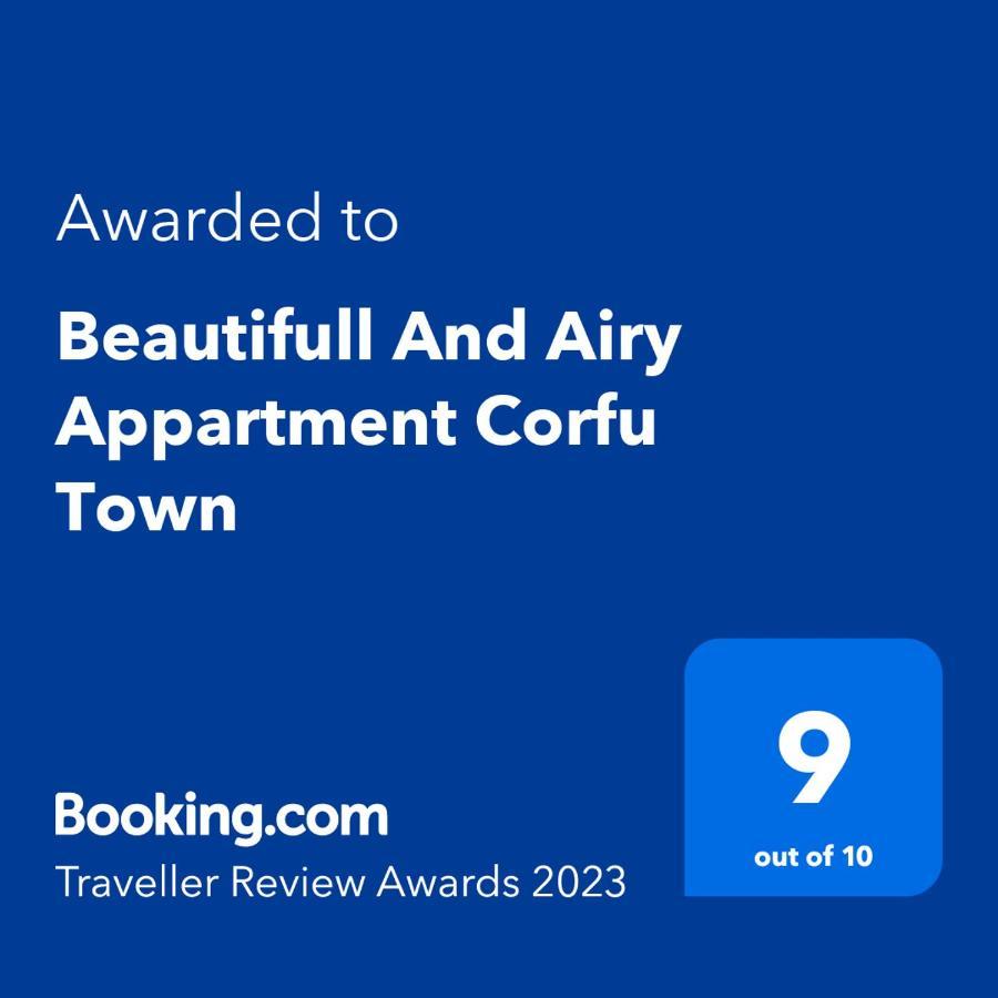 Beautifull And Airy Appartment Corfu Town Канони Екстериор снимка